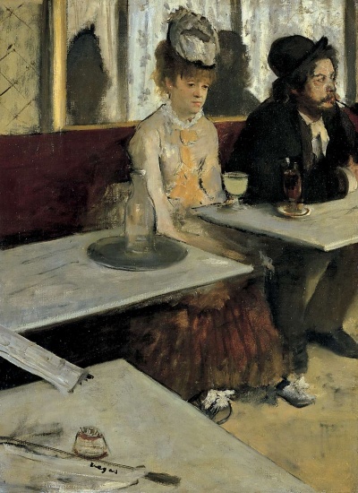 Absynt Edgar Degas