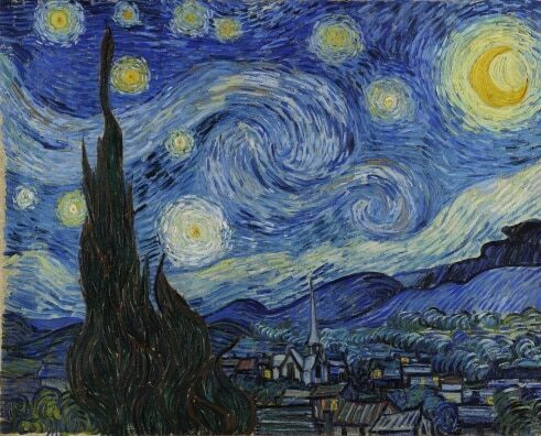 Gwiaździsta noc van Gogh