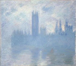 Parlament w londynie Monet
