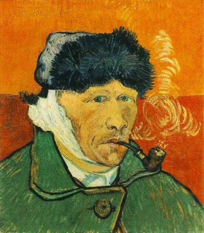 Vincent van Gogh z zabandażowanym uchem